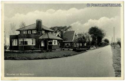 Roodeschool, Groeten uit. Zunnehorn ansichtkaart: Roodeschool, Groeten uit. Zunnehorn