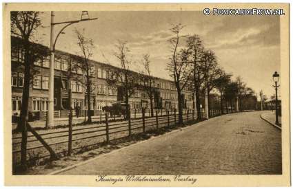 ansichtkaart: Voorburg, Koningin Wilhelminalaan