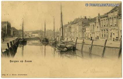 ansichtkaart: Bergen op Zoom, --