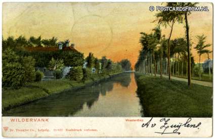 ansichtkaart: Wildervank, Westerdiep