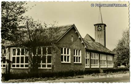 Maasbracht, Beek. R.K. School ansichtkaart: Maasbracht, Beek. R.K. School