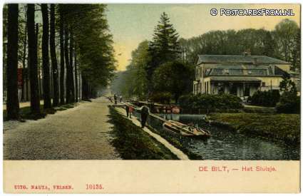 ansichtkaart: De Bilt, Het Sluisje