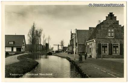 ansichtkaart: Kockengen, Voorstraat Noordeind