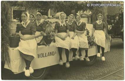 Dedemsvaart, ? Oranje optocht 7 September 1938 ansichtkaart: Dedemsvaart, ? Oranje optocht 7 September 1938