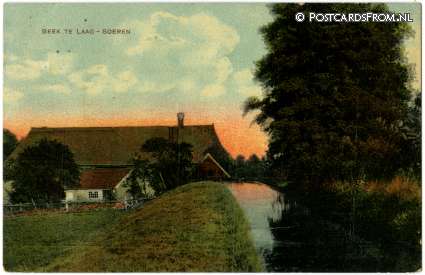 ansichtkaart: Laag-Soeren, Beek