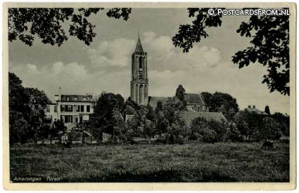 ansichtkaart: Amerongen, Toren