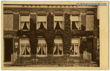 Volendam, Hotel Spaander ansichtkaart: Volendam, Hotel Spaander