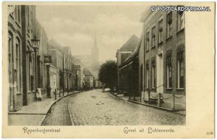 Lichtenvoorde, Rapenburgerstraat ansichtkaart: Lichtenvoorde, Rapenburgerstraat