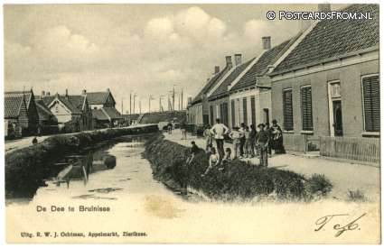 Bruinisse, De Dee ansichtkaart: Bruinisse, De Dee