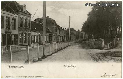 ansichtkaart: Terneuzen, Grenulaan