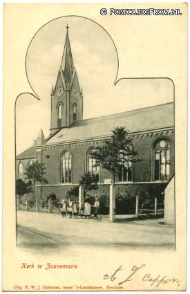 ansichtkaart: Zonnemaire, Kerk