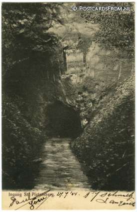 ansichtkaart: Maastricht, Ingang St. Pietersberg