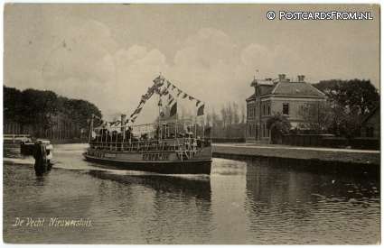 ansichtkaart: Nieuwersluis, De Vecht