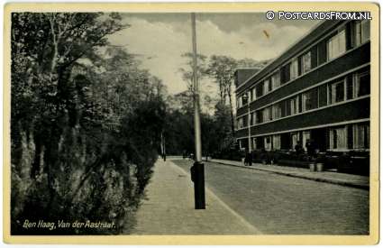 ansichtkaart: 's-Gravenhage, Van der Aastraat