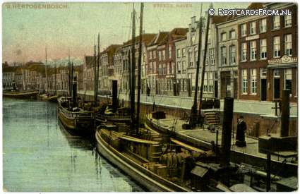 ansichtkaart: 's-Hertogenbosch, Breede Haven