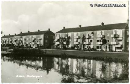 ansichtkaart: Assen, Oosterpark