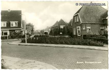ansichtkaart: Assen, Anreperstraat