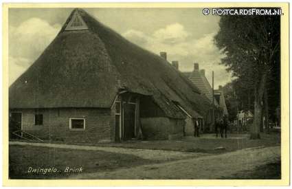 ansichtkaart: Dwingeloo, Brink