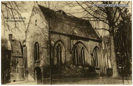 ansichtkaart: 's-Heerenberg, Ned. Herv. Kerk