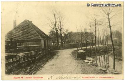 Benningbroek, Abbekerkerweg ansichtkaart: Benningbroek, Abbekerkerweg