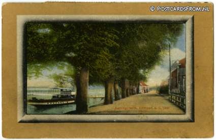 Krimpen ad IJssel, Aanlegplaats ansichtkaart: Krimpen ad IJssel, Aanlegplaats