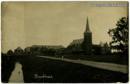 ansichtkaart: Reahus, Kerk