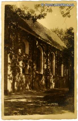 ansichtkaart: Peize, Kerk