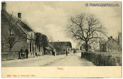 Veen, -- ansichtkaart: Veen, --