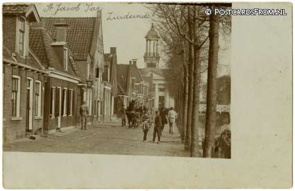 Sint Jacobiparochie, Zuideinde ansichtkaart: Sint Jacobiparochie, Zuideinde