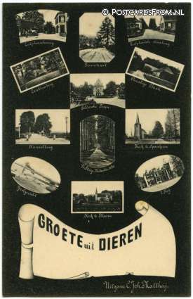 Dieren, Groete uit ansichtkaart: Dieren, Groete uit
