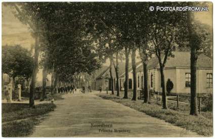 ansichtkaart: Noordhorn, Friesche Straatweg
