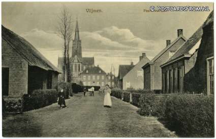 ansichtkaart: Vlijmen, Pastoriestraat