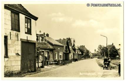 ansichtkaart: Benningbroek, Molenbuurt