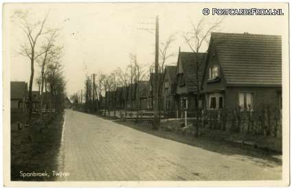 ansichtkaart: Spanbroek, Twijver