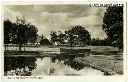 ansichtkaart: Vierhouten, De Heimanshof