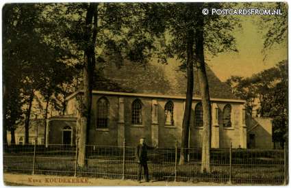 ansichtkaart: Koudekerke, Kerk