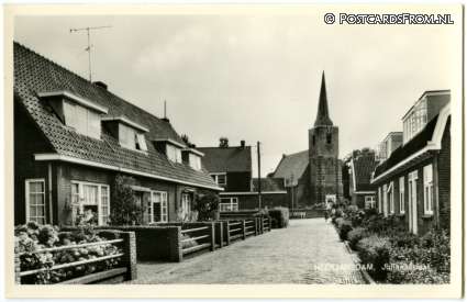 Heerjansdam, Julianastraat ansichtkaart: Heerjansdam, Julianastraat