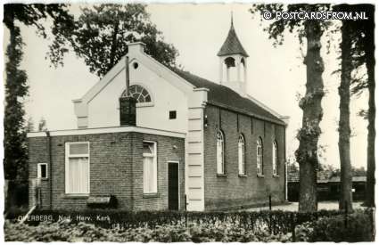 ansichtkaart: Overberg, Ned. Herv. Kerk