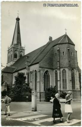 ansichtkaart: Doetinchem, Ned. Herv. Kerk