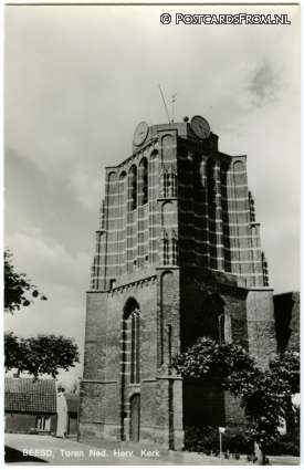 ansichtkaart: Beesd, Toren Ned. Herv. Kerk
