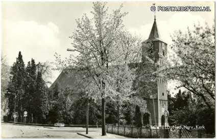 Echteld, Ned. Herv. Kerk ansichtkaart: Echteld, Ned. Herv. Kerk