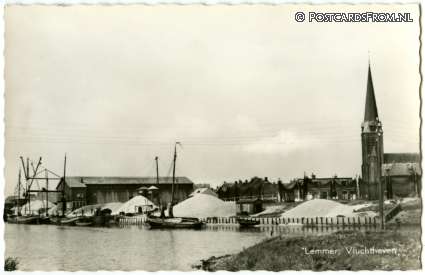 ansichtkaart: Lemmer, Vluchthaven