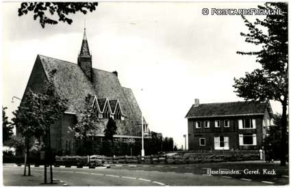 IJsselmuiden, Geref. Kerk ansichtkaart: IJsselmuiden, Geref. Kerk