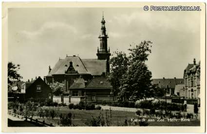 Katwijk aan Zee, Herv. Kerk ansichtkaart: Katwijk aan Zee, Herv. Kerk