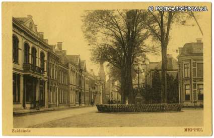Meppel, Zuideinde ansichtkaart: Meppel, Zuideinde