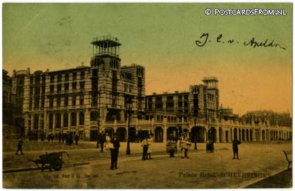 ansichtkaart: Scheveningen, Palace Hotel