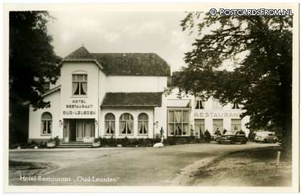 ansichtkaart: Leusden, Hotel-Rest. 'Oud-Leusden'