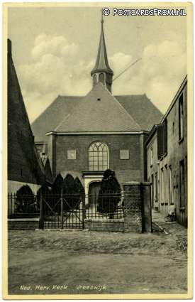 ansichtkaart: Nieuwegein Vreeswijk, Ned. Herv. Kerk