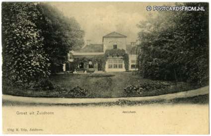 Zuidhorn, Arnichem ansichtkaart: Zuidhorn, Arnichem