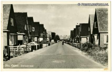 Den Oever, Zwinstraat ansichtkaart: Den Oever, Zwinstraat